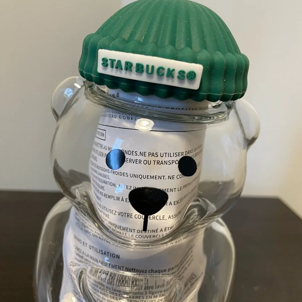 Starbucks Bear Glass Cup - Picture 4 of 8